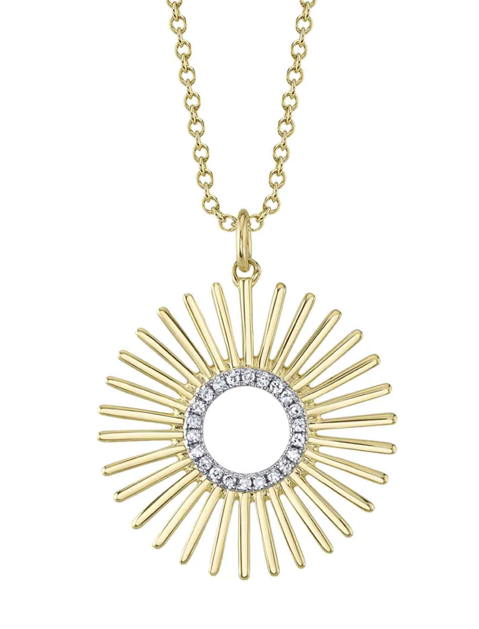 DIAMOND CIRCLE NECKLACE
