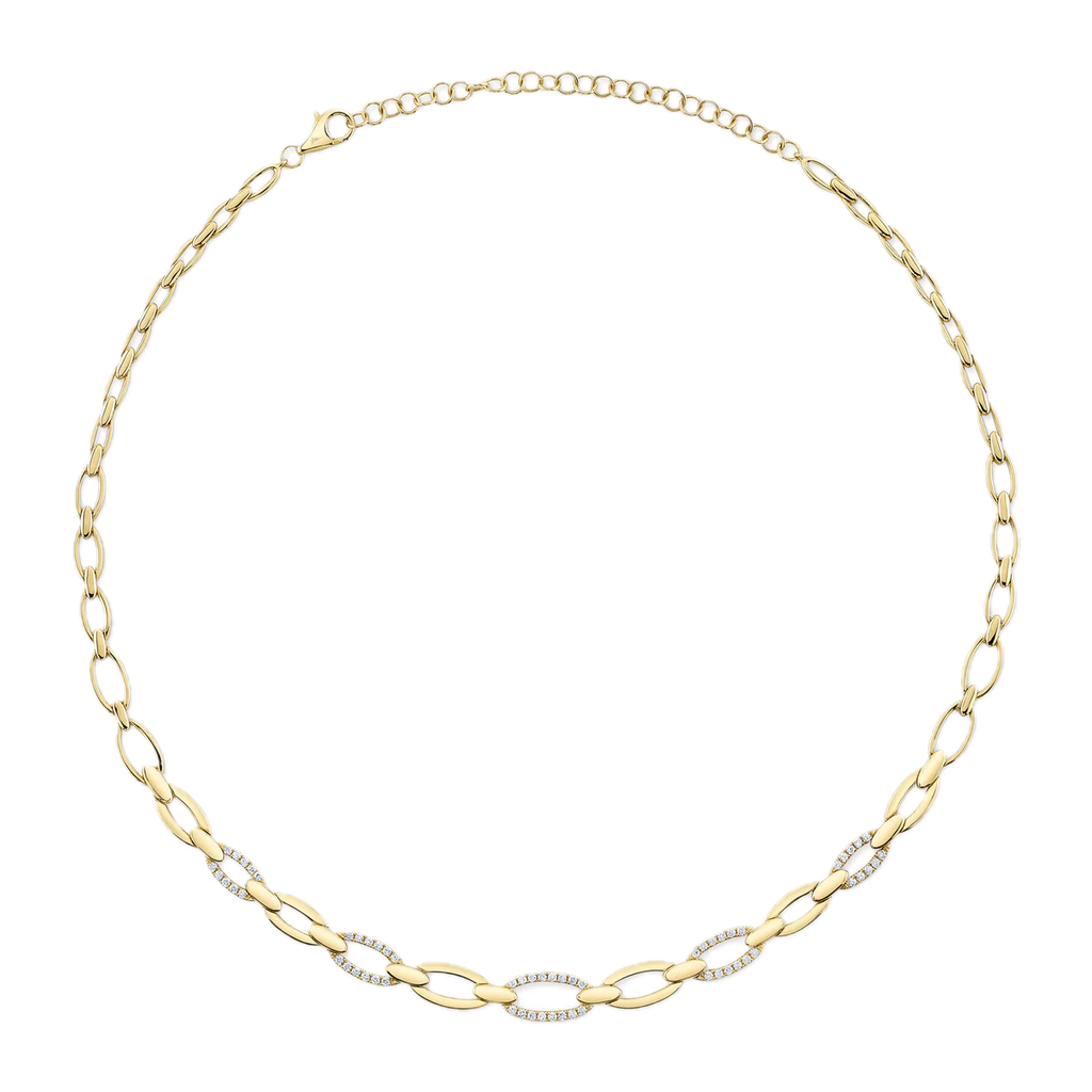 DIAMOND LINK NECKLACE