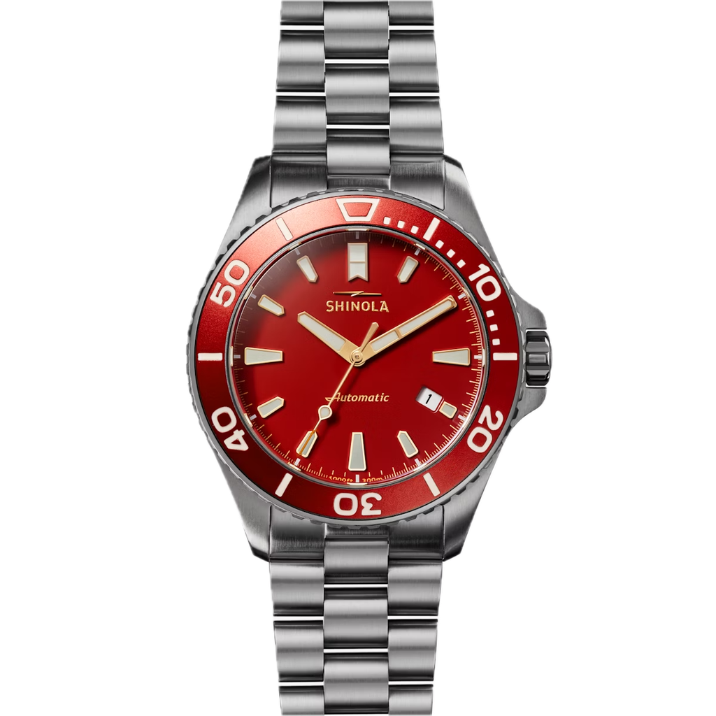 Monster Automatic 43mm Steel Watch On Bracelet