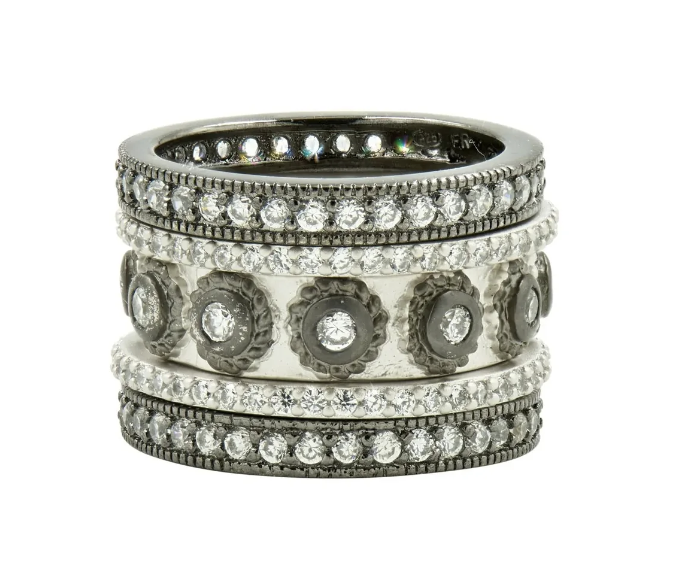 Eternity 5-Stack Ring