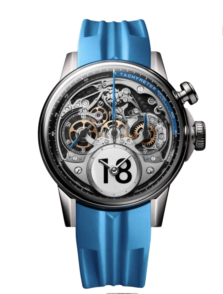Louis Moinet Time To Race Bleu De Race