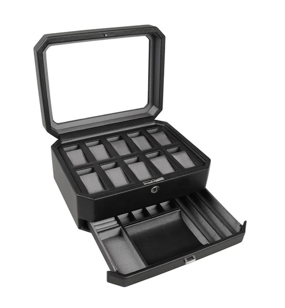 Windsor 10PC Watch Box with Drawer