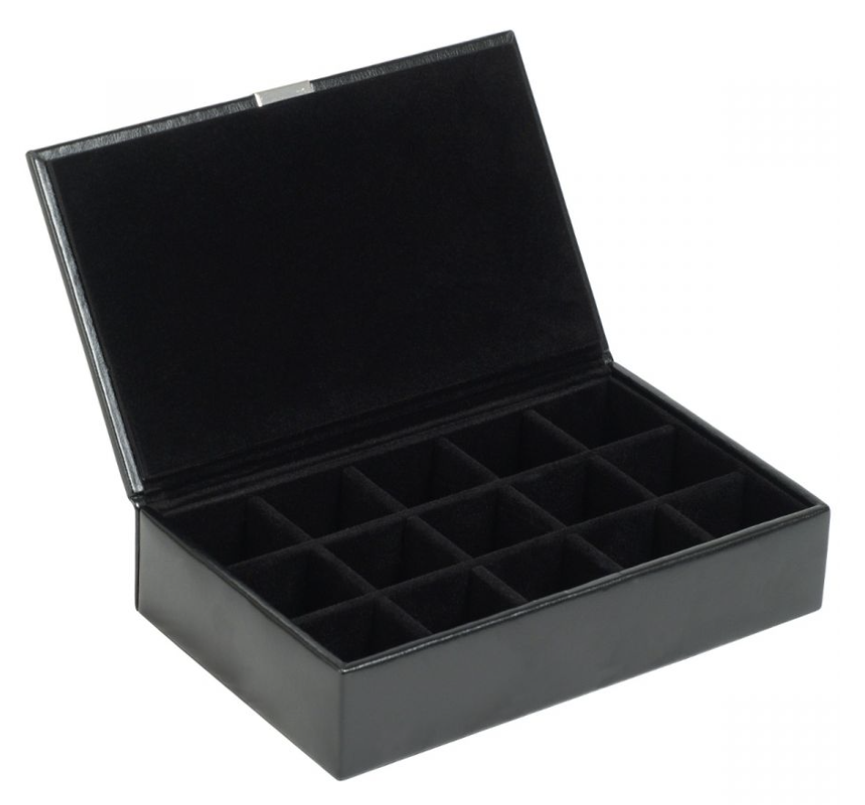 Heritage 15 Piece Cufflink Box
