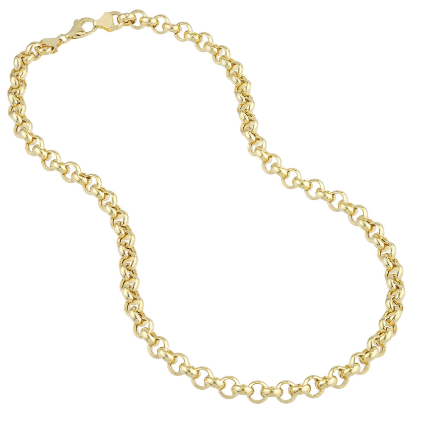 8.00m Hollow Rolo Bracelet