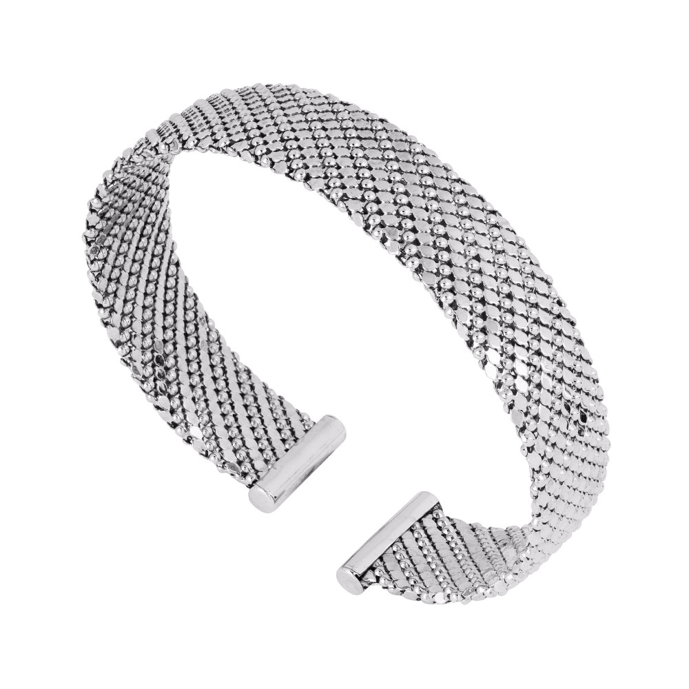 Rigid Bronze Cuff Bracelet