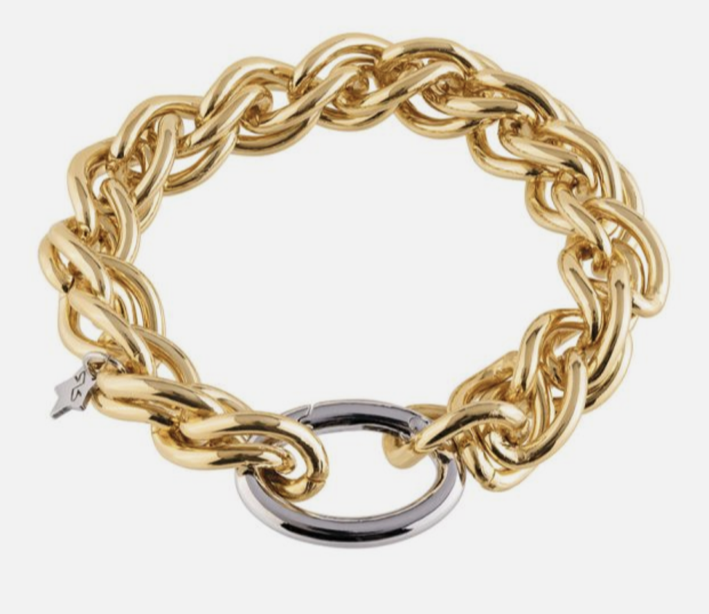 Diva bracelet with double groumette