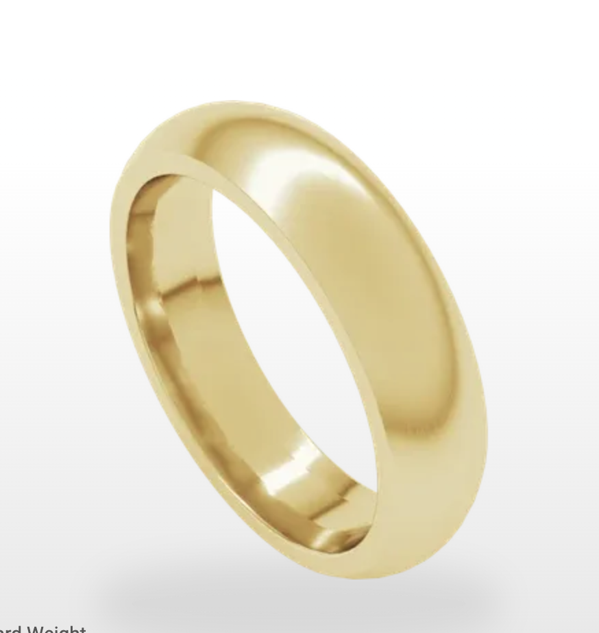Gold Wedding Band