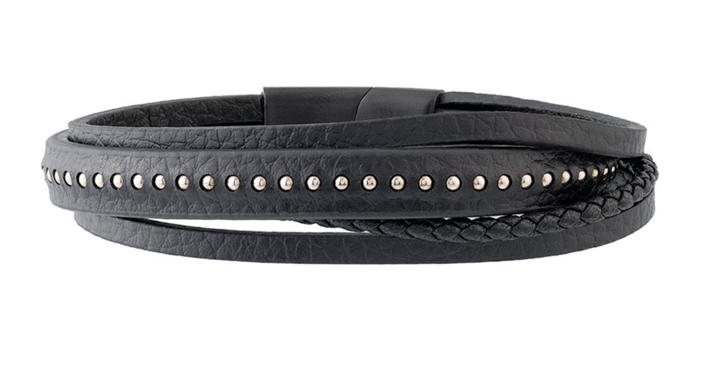 Four Strand W/ Brass Tone Dots