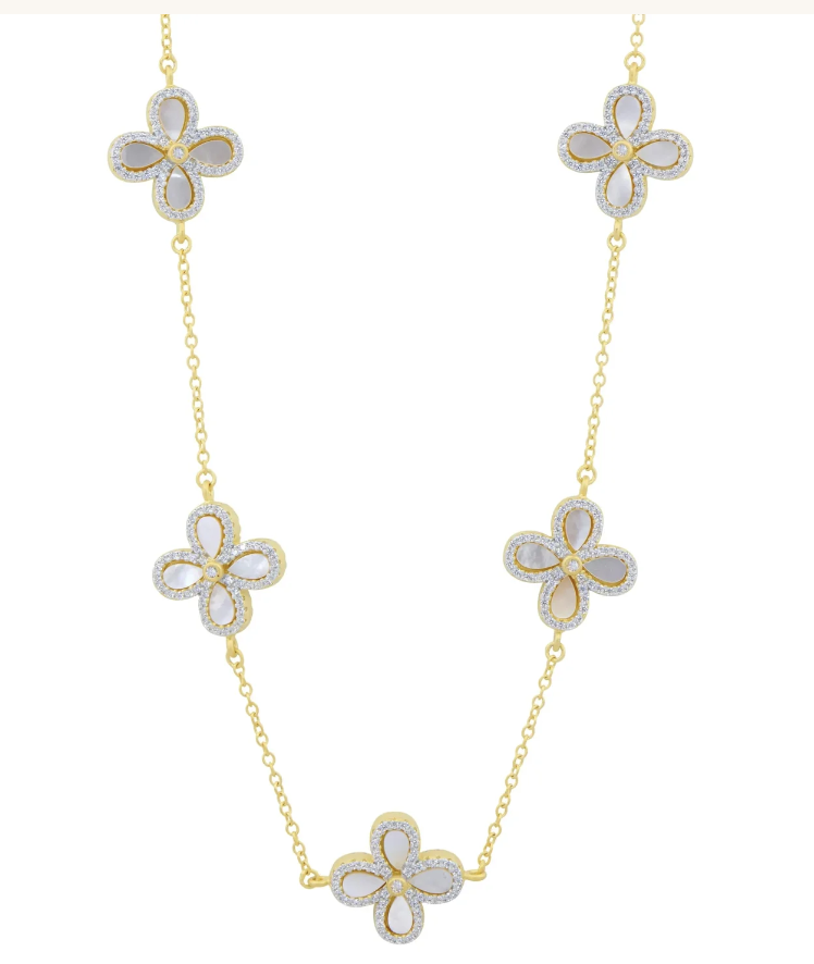 Blossoming Brilliance Short Necklace