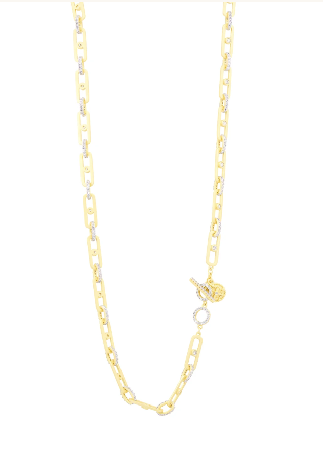 Midnight Nocturnal Chain Link Necklace