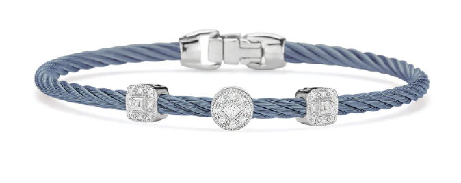 Triple Essential Stackable Bracelet-WG