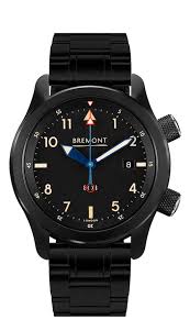 Bremont U2/Bl Stainless Steel Blue Dial On Blue Strap