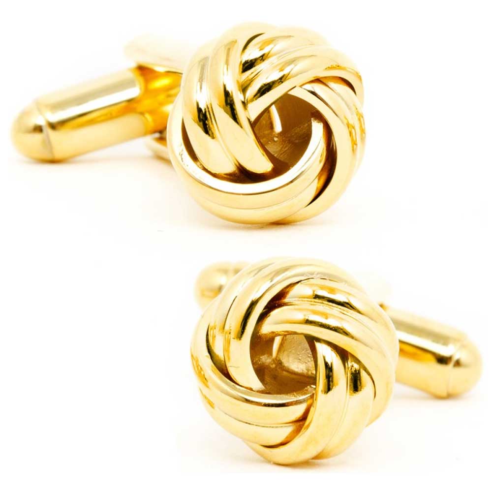 Gold Knot Cufflinks
