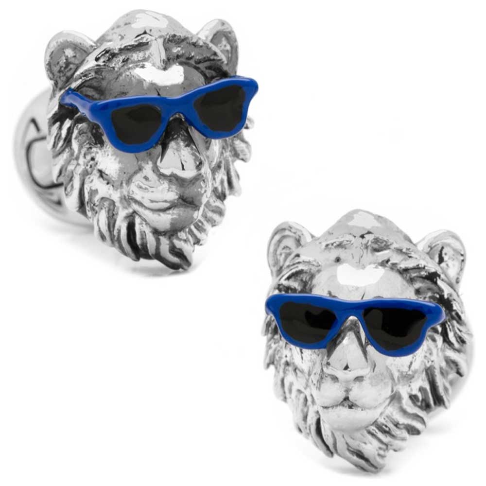 Party Animal Lion Cufflinks