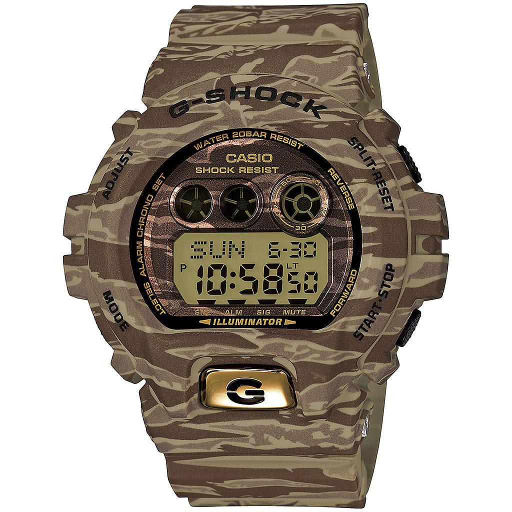 G-Shock Xl 10 Year Battery Camo Brown
