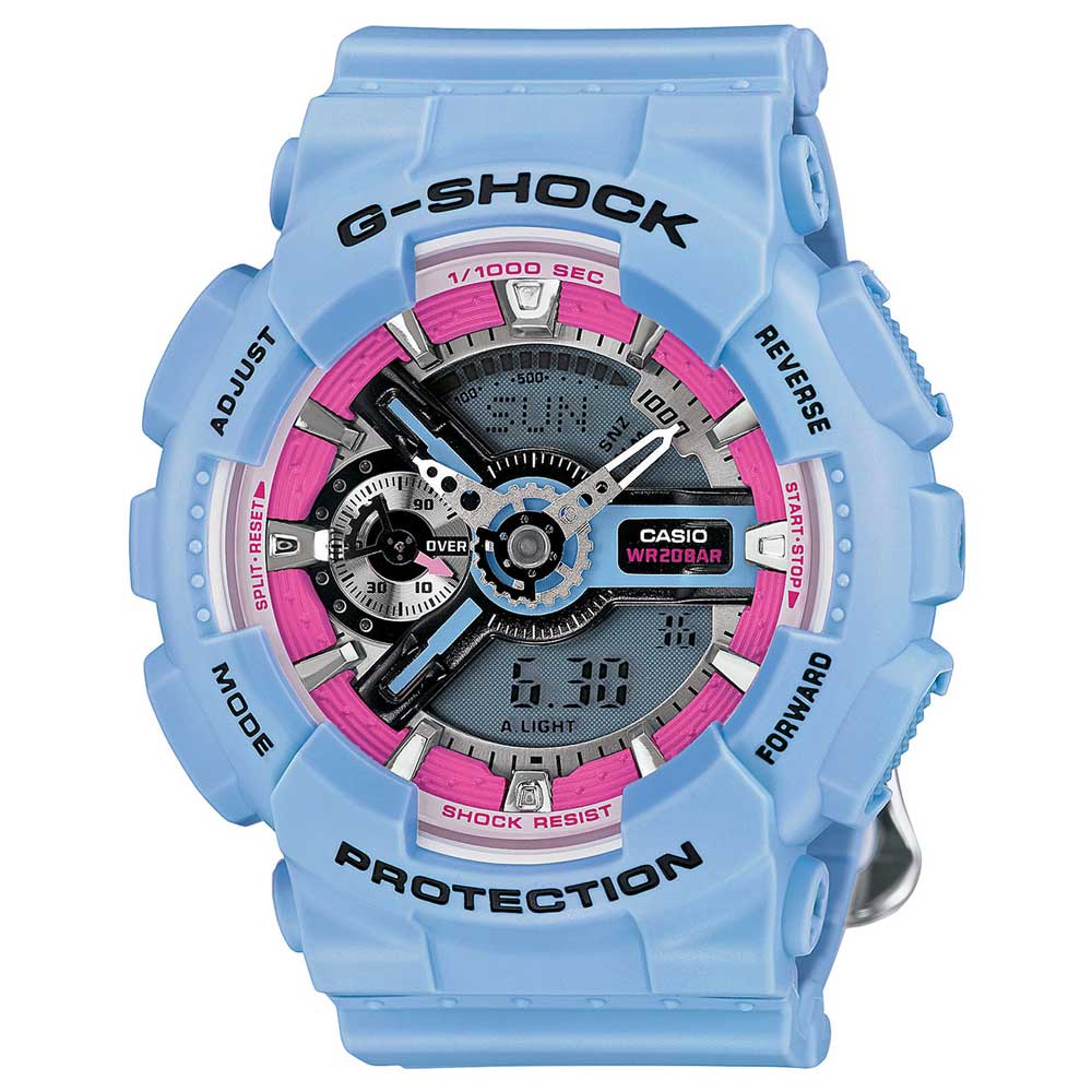 G-Shock 's' Series Ana-Digital Flower Design Blue