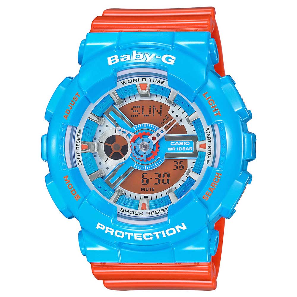 G-Shock Baby-G Limited Edition Sky Blue/Orange Ana-Digi