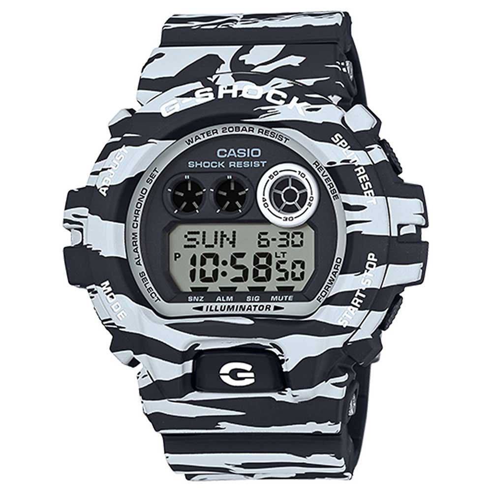 G-Shock Xl Ltd Tiger Camo Black/Wht. Digi