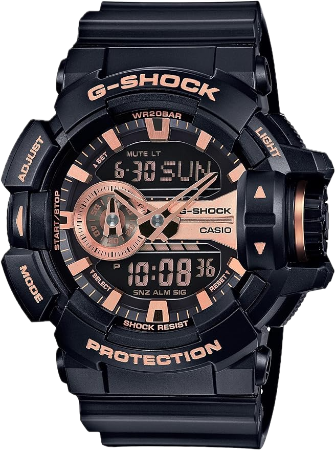 G-Shock Rotary Black / Rose Metallic