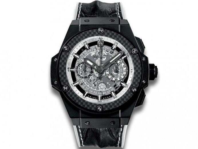 Hublot Unico King Power Classic Fusion Ceramic & White On Hornback