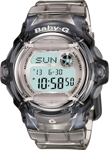 G-Shock Baby-G Black Translucent Digital