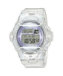 Baby-G Whale Clear Purple Digital