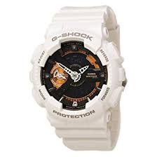 G-Shock Small Anadigicool White Black/Gold Dial