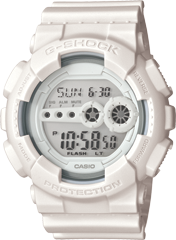 G-Shock Digital Reverse Lcd White Out Ltd