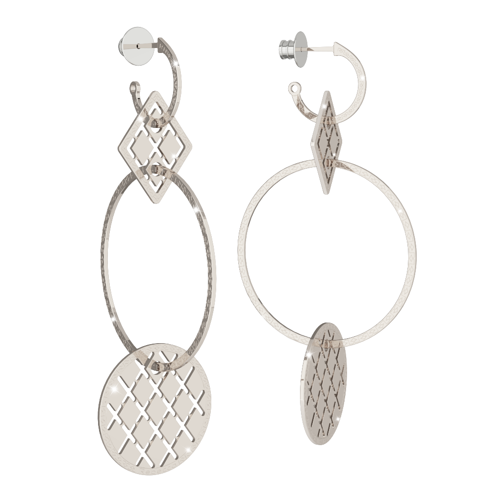 Rebecca Melrose 10 Rose Gold Plated Dangle Earr