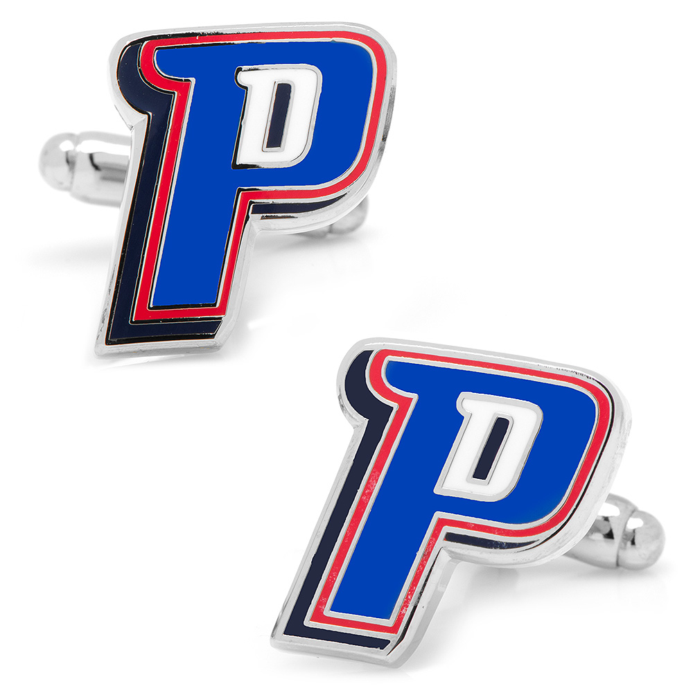 Detroit Pistons P Cufflinks