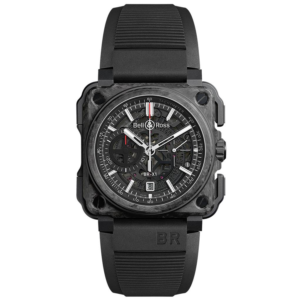Bell & Ross Br-X1 Carbon Forge Skeleton Chrono 46m Le Of 250