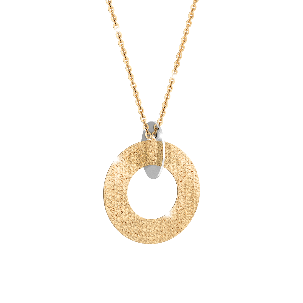 Rebecca Bronze & Steel Necklace