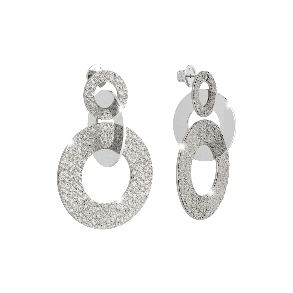 Rebecca Bronze & Steel Earrings