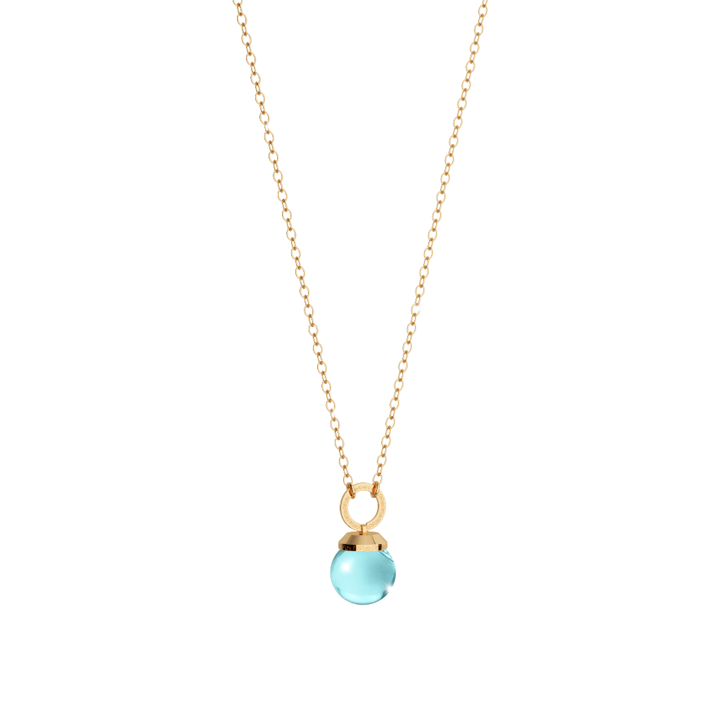 Bronze Necklace W/Stones