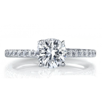 0.19ct Micro Pave Mounting