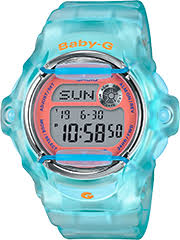 Baby-G Digital "Neo Retro" Blue