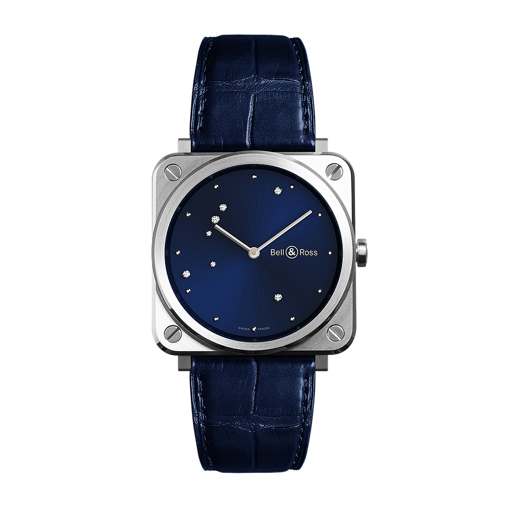 BRS Quartz Eagle Steel Alligator Strap