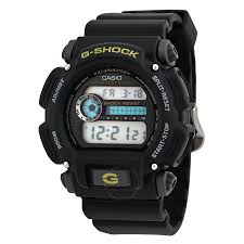 G-Shock Black W/Black Resin Band