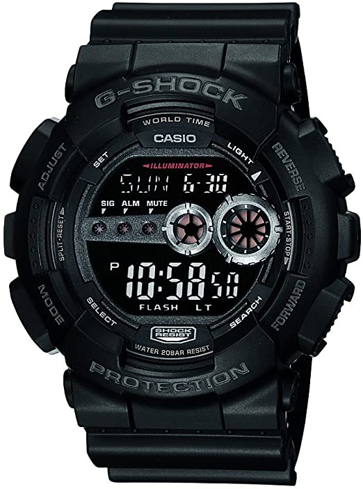 G-Shock Super Led Xl Reverse Lcd