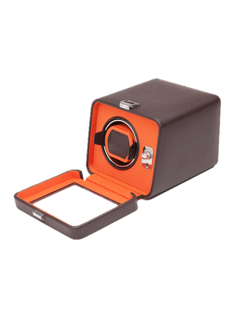 Windsor Single Winder W/Cover - Brown & Orange