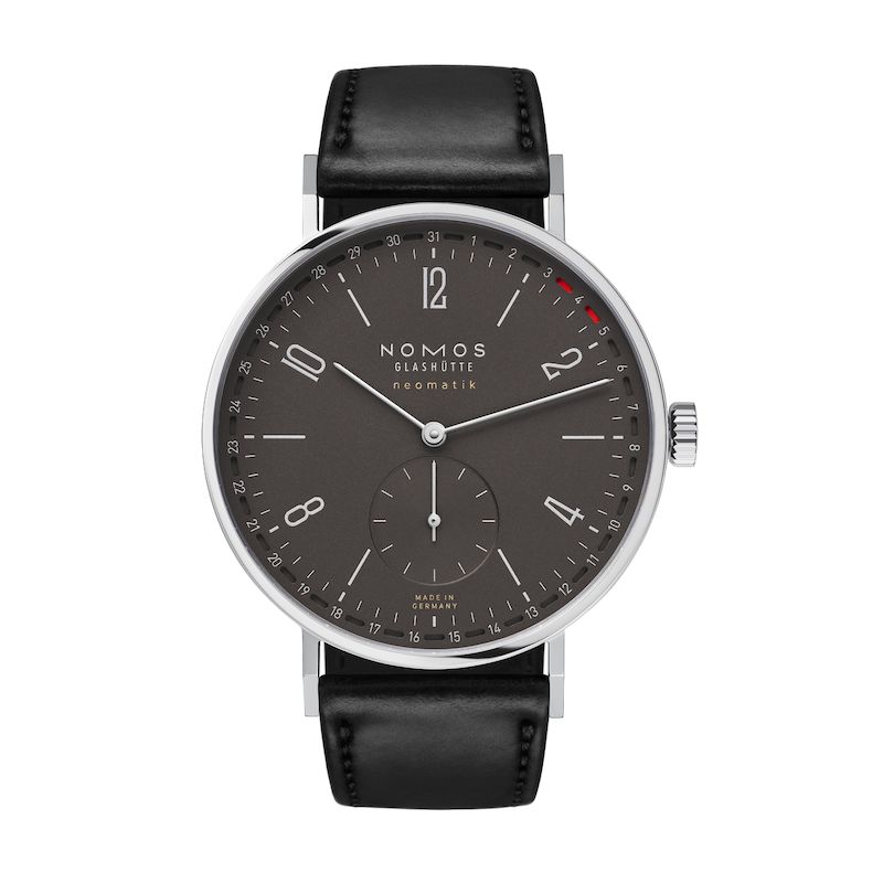 Tangente Neomatik 41 Grey Dial On Black Strap