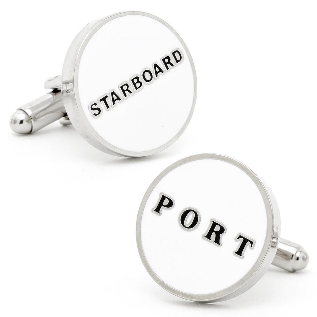 Starboard & Port Cufflinks