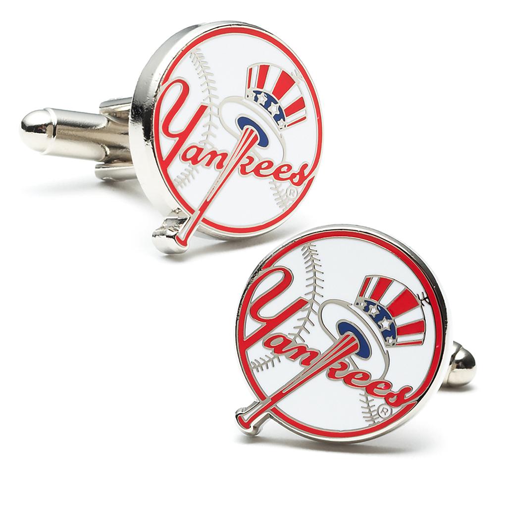 Yankees Baseball Cufflinks