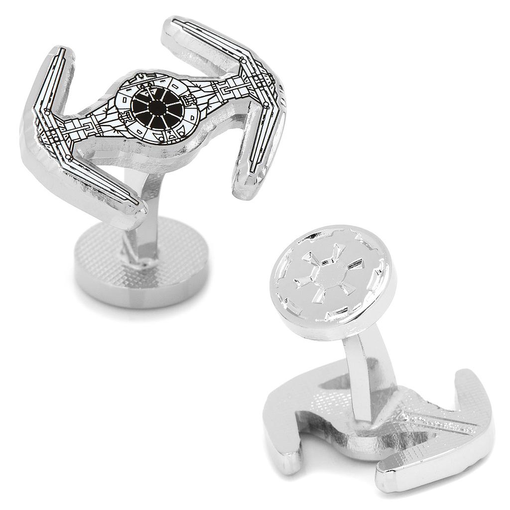 Darth Vader Tie Starfighter Blueprint Cufflinks