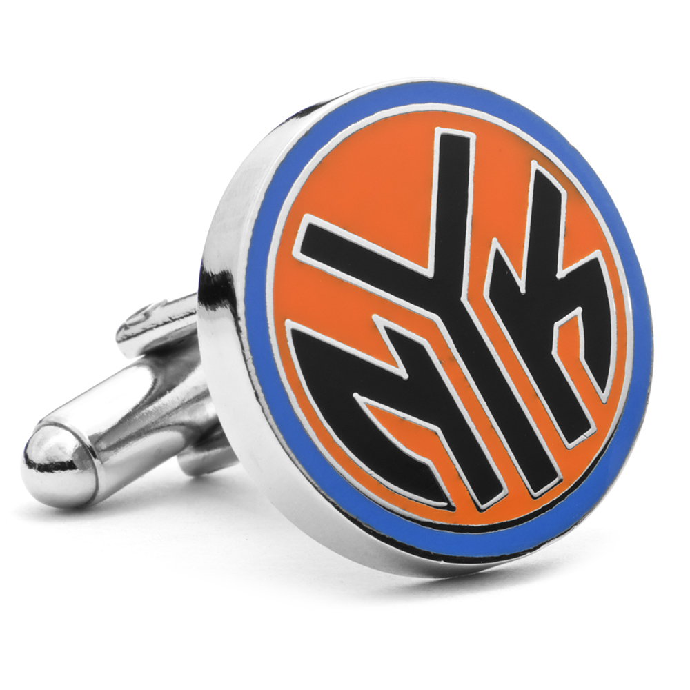 New York Knicks Nyk Logo Cufflinks
