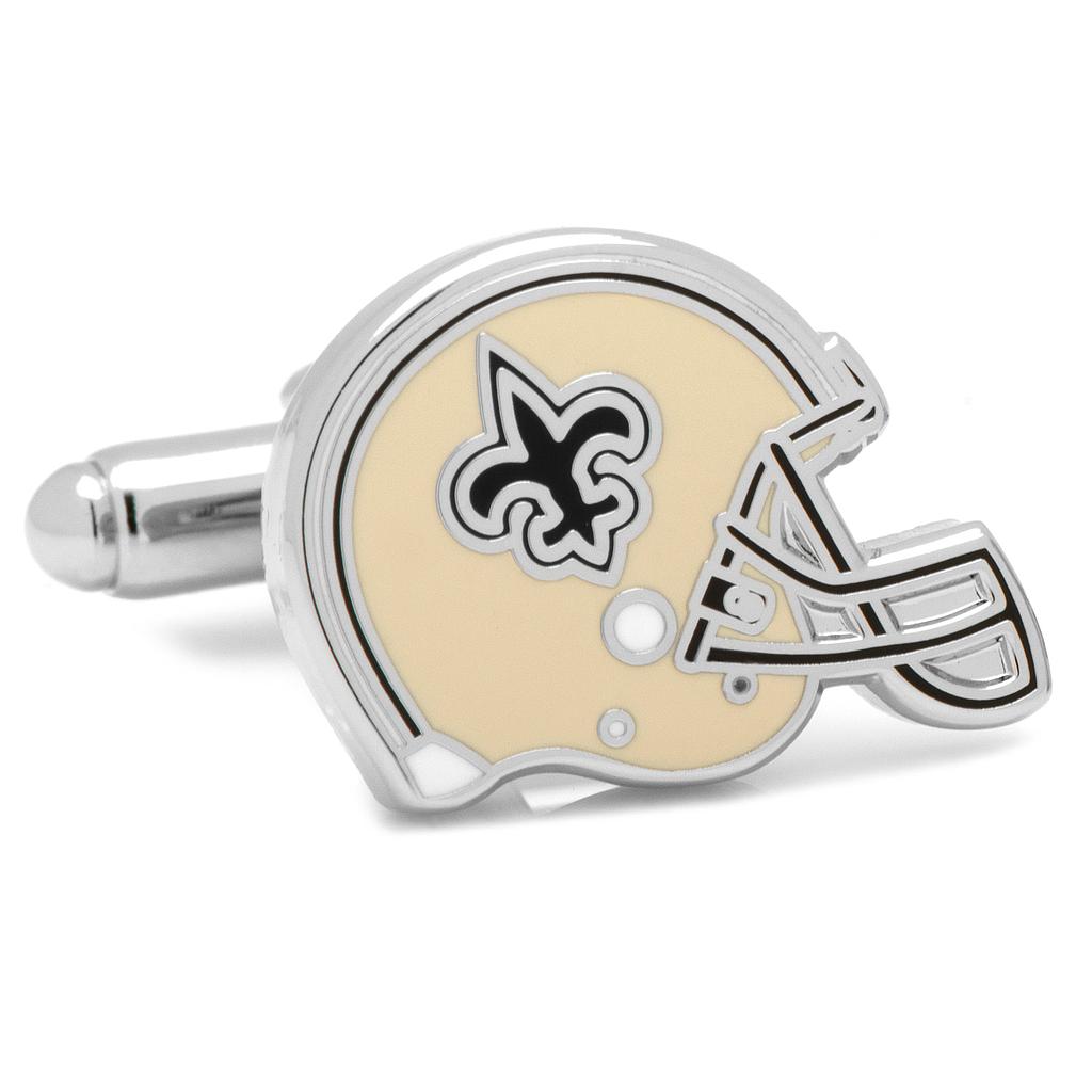 Retro New Orleans Saints Helmet Cufflinks