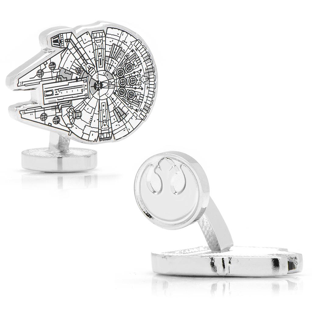 Millennium Falcon Blueprint Cufflinks