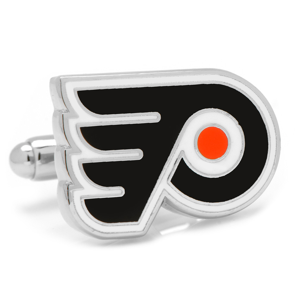 Silver Philadelphia Flyers Cufflinks