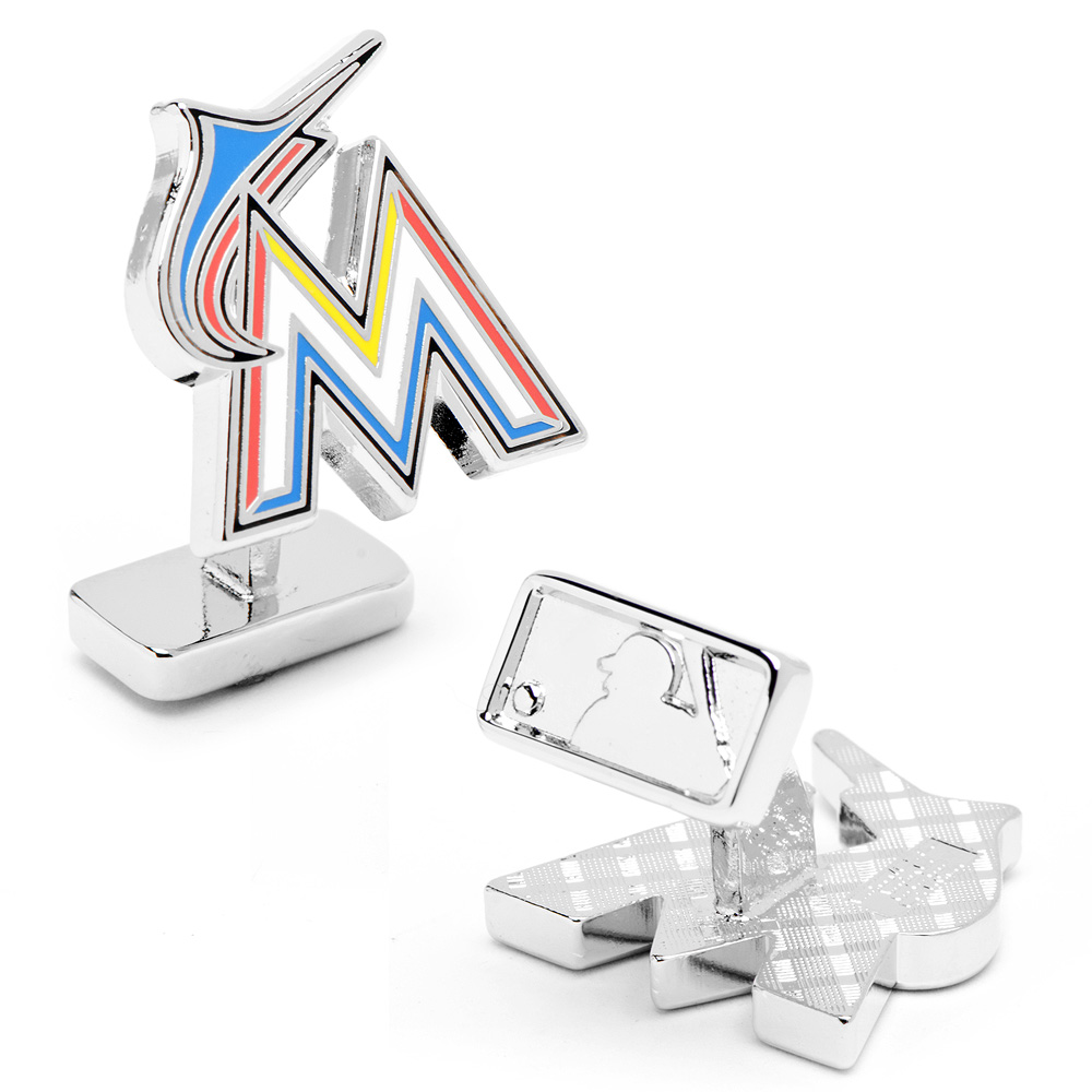 Palladium Miami Marlins Cufflinks