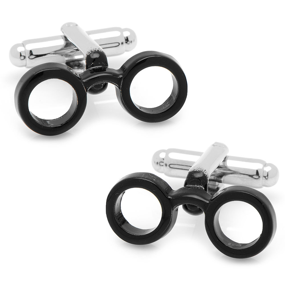 Black Spectacles Cufflinks